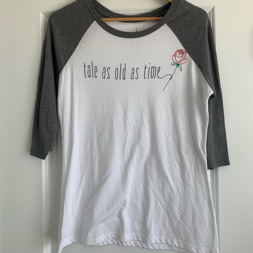 Women’s Disney Beauty & the Beast Baseball Tee